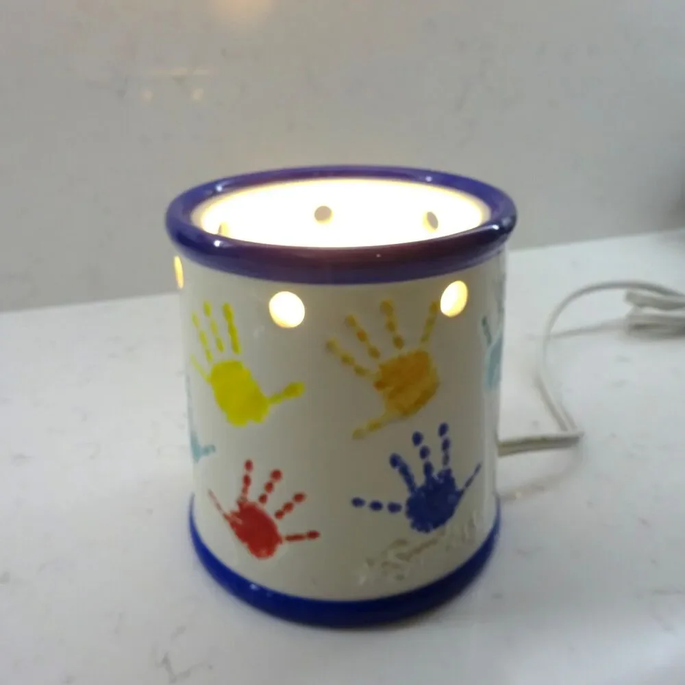 Scentsy Sunshine Kids Handprint Wax Warmer Base Only P014 2010